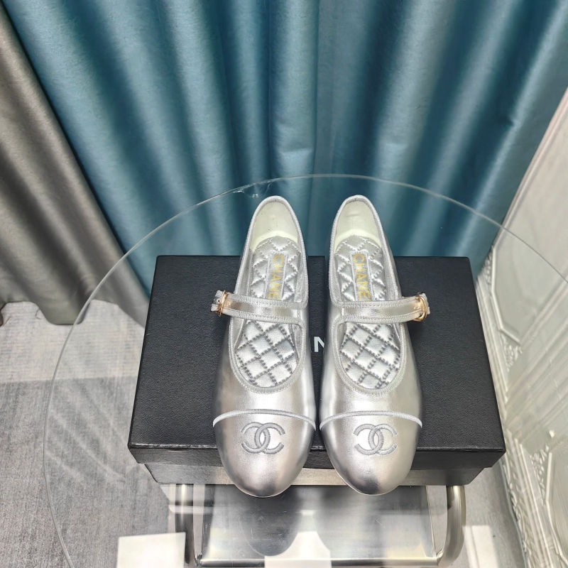 Ch*el flat shoes